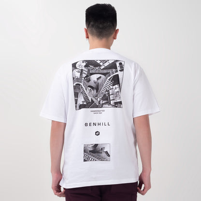Benhill T-Shirt Oversize Fit Capsule Collection Putih 370-55168