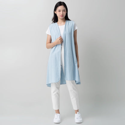 Benhill Cardigan Denim Wanita Light Blue 889-A648