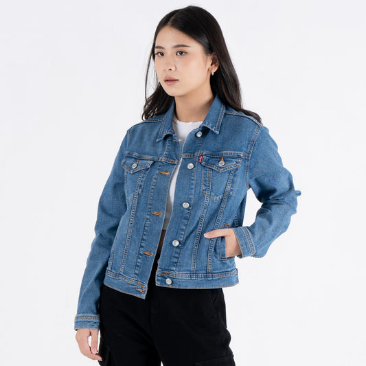 Benhill Jacket Wanita Denim "Dani" Blue dan Black A505-A504