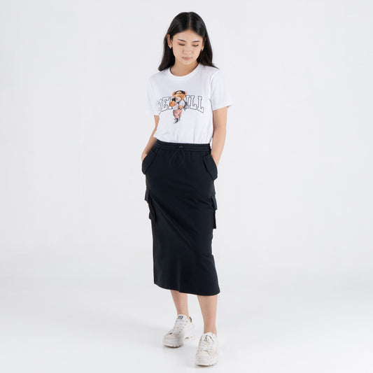 Benhill "Jisoo" Cargo Skirt 3 Warna (Misty, Off white,Black)