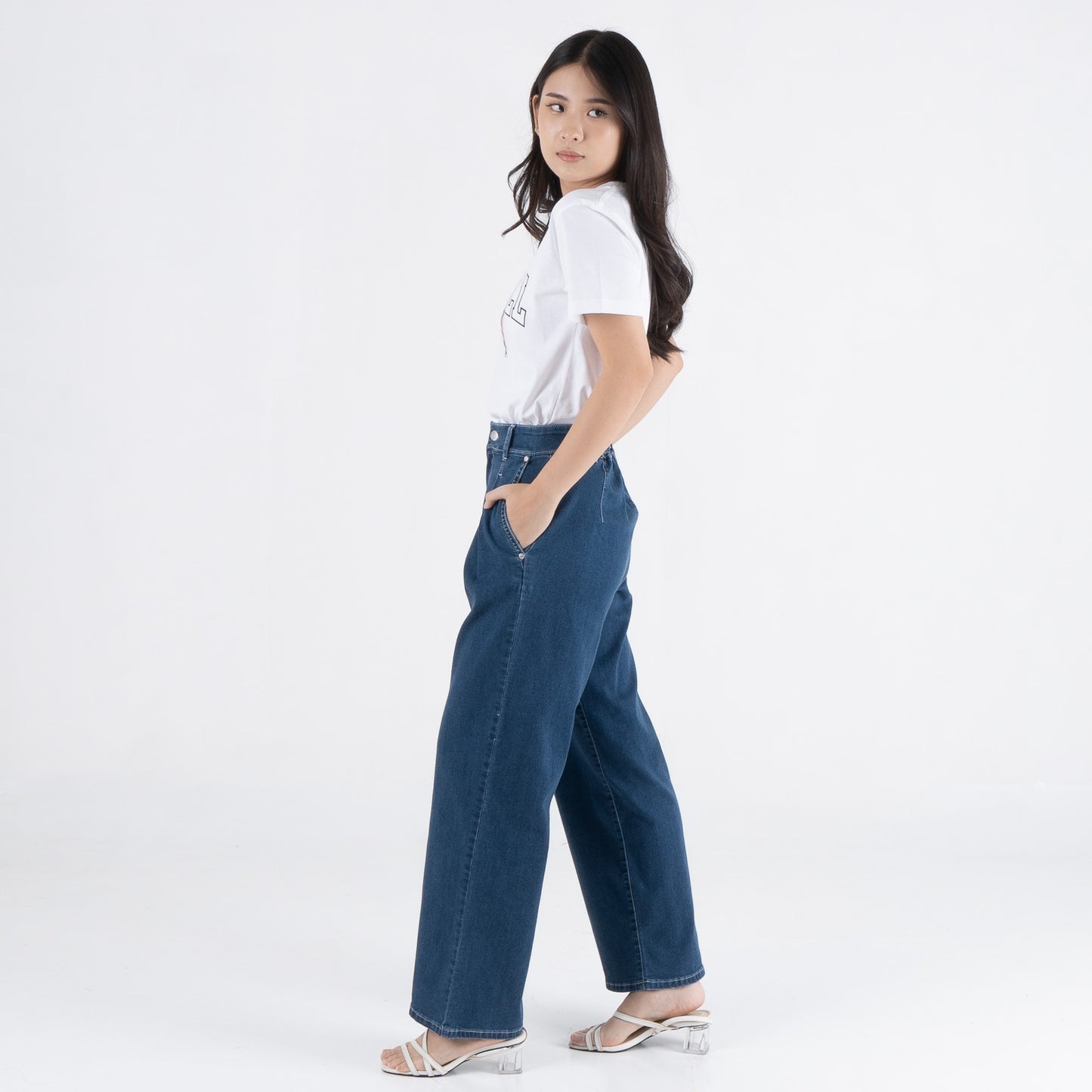 Benhill "Hanni" Baggy Jeans Dark Blue A270-3231X