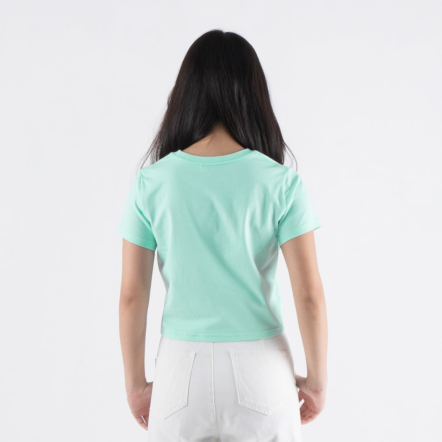 Benhill T-shirt Wanita Crop Top Aqua A510-39Y86