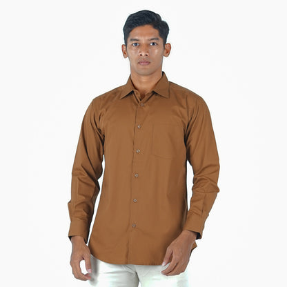 Benhill Kemeja Poplin Extra Fine Cotton Shirt 50331(Mocha,White,Maroon,Army green,Black,Copper brown)