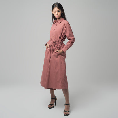 Benhill Dress Tunik Cotton A Line Pink A211-29J0L1J