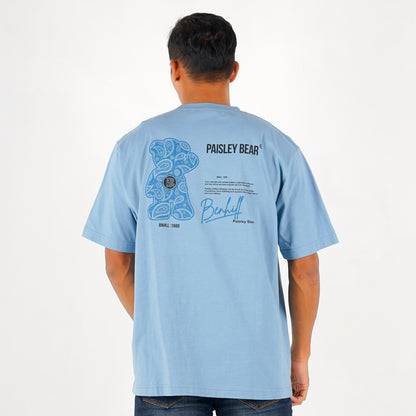 Benhill T-Shirt Oversized Fit Dusty Blue A414-29368