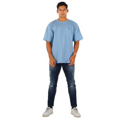 Benhill T-Shirt Oversized Fit Dusty Blue A414-29368