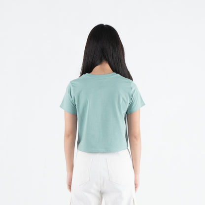 Benhill T-shirt Wanita Crop Top Mint Green A511-39786