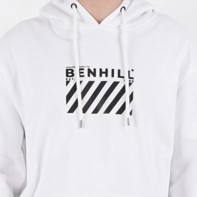 Benhill Sweat Hoodie Unisex White A450-39150