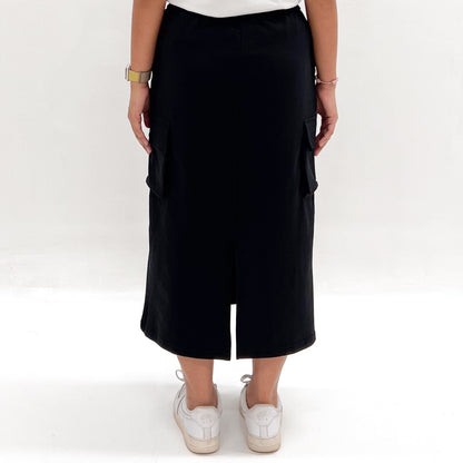 Benhill "Jisoo" Cargo Skirt 3 Warna (Misty, Off white,Black)
