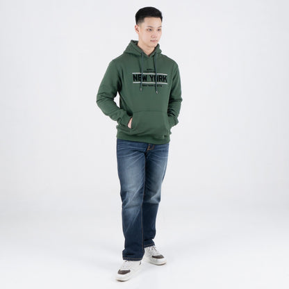 Benhill Sweat Hoodie Unisex Hijau Botol A457-39H50