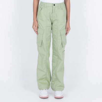 Benhill Celana Wanita "Jihyo" Cargo Pants  Sage,Black,Brown,Olive,Sand,Cream,Grey