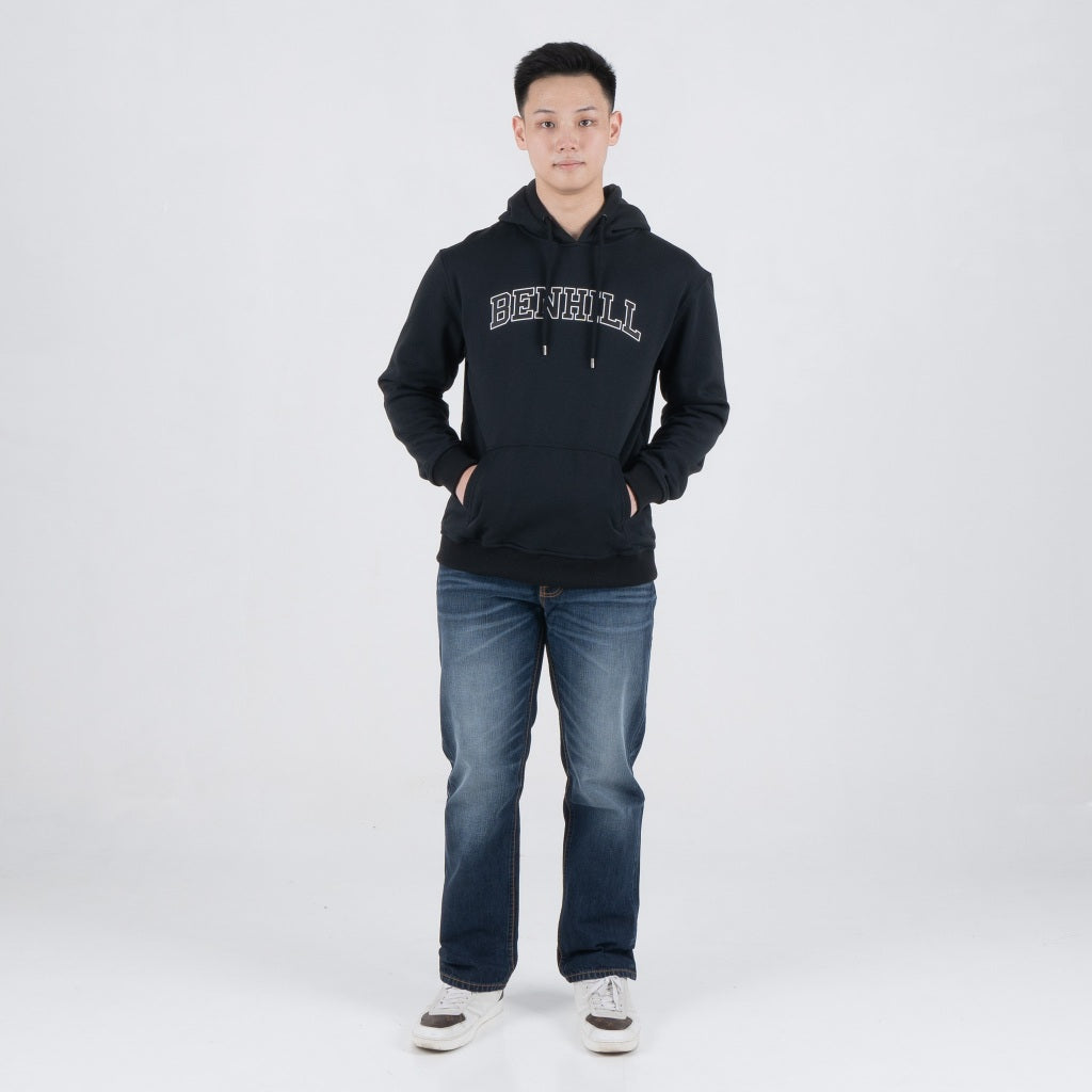 Benhill Sweat Hoodie Unisex Black A449-39250