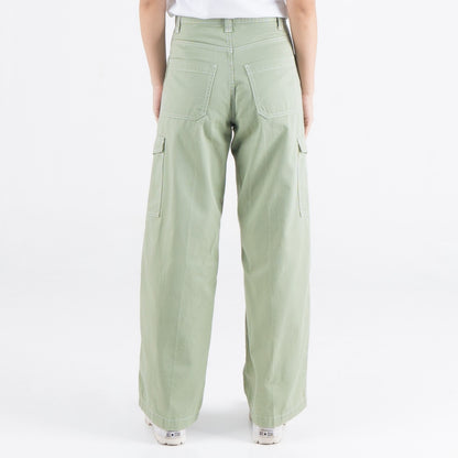 Benhill Celana "Dahye" Wanita Cotton High Waist Cargo Pants New Colors