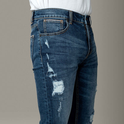 Benhill Premium Denim Pants Slim Fit SobeK Biru Wash 27702-703-32325