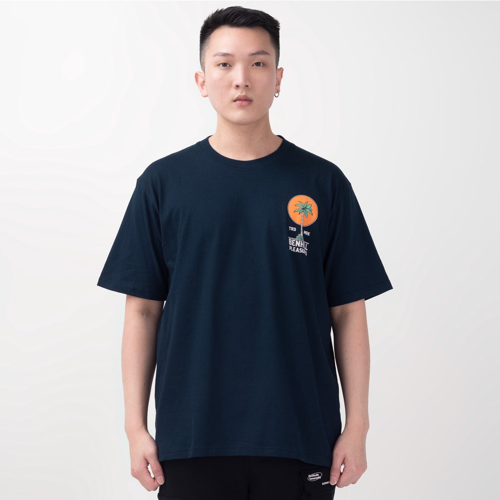 Benhill T-Shirt Oversize Fit Capsule Collection Navy 366-55G68