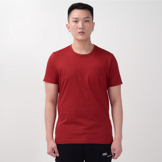 Benhill T-Shirt Premium Pocket Tee Red 373-387-35468