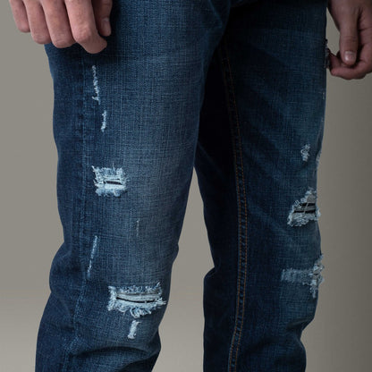 Benhill Premium Denim Pants Slim Fit Biru Wash 27704-32225