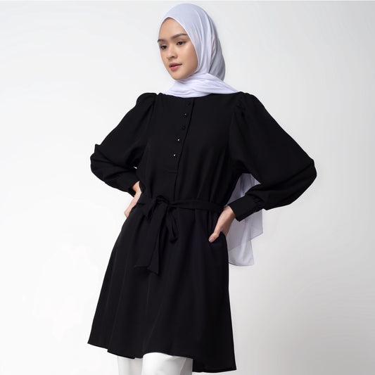 Benhill "Mira" Dress Tunik Wanita Black 230-39277