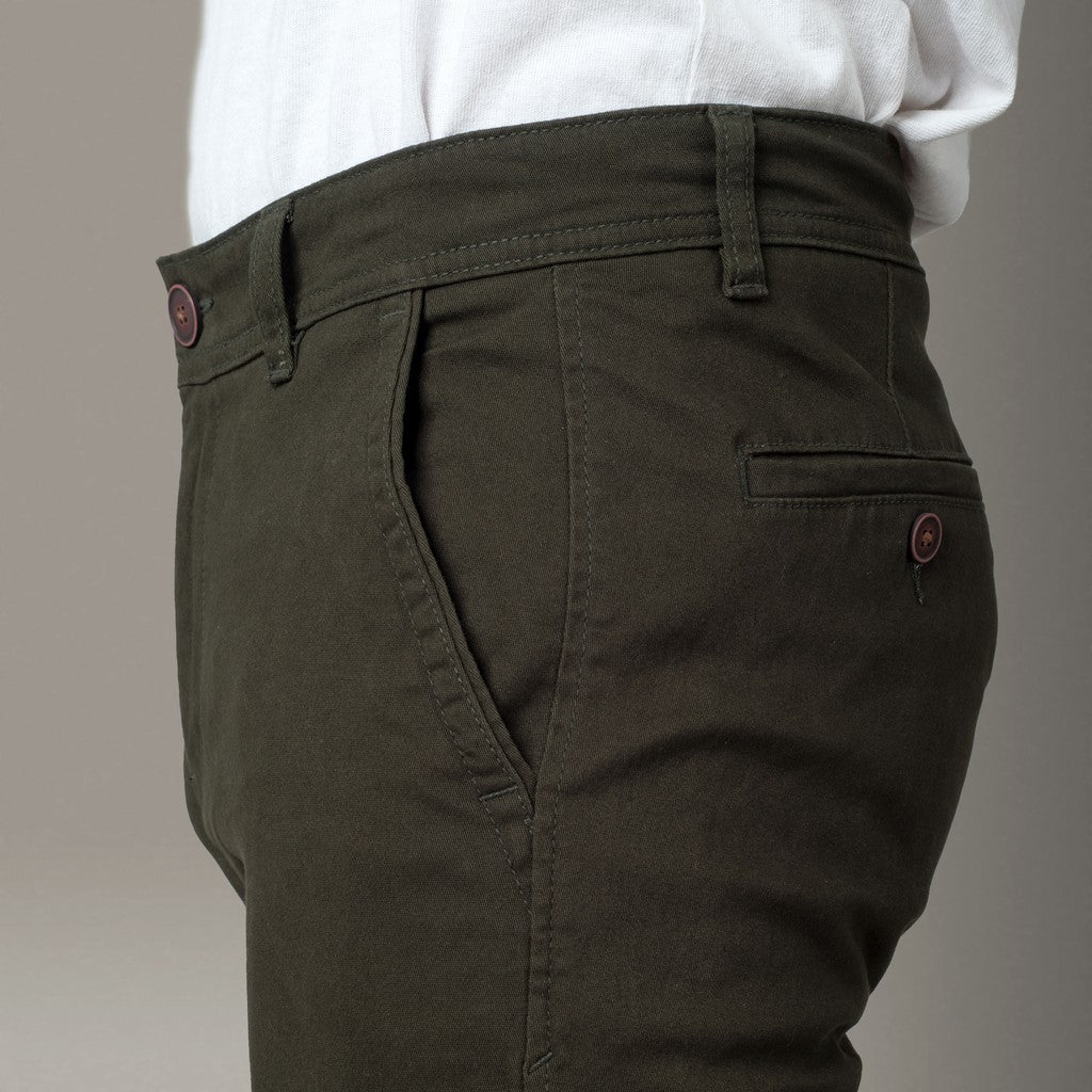 Benhill Chino Pants Hijau Army 108-109-32723