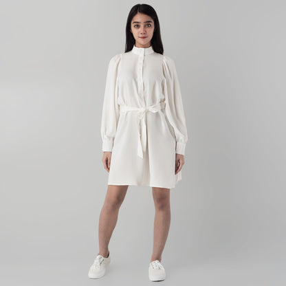 Benhill "Mira" Dress Tunik Wanita Off White 823-39177