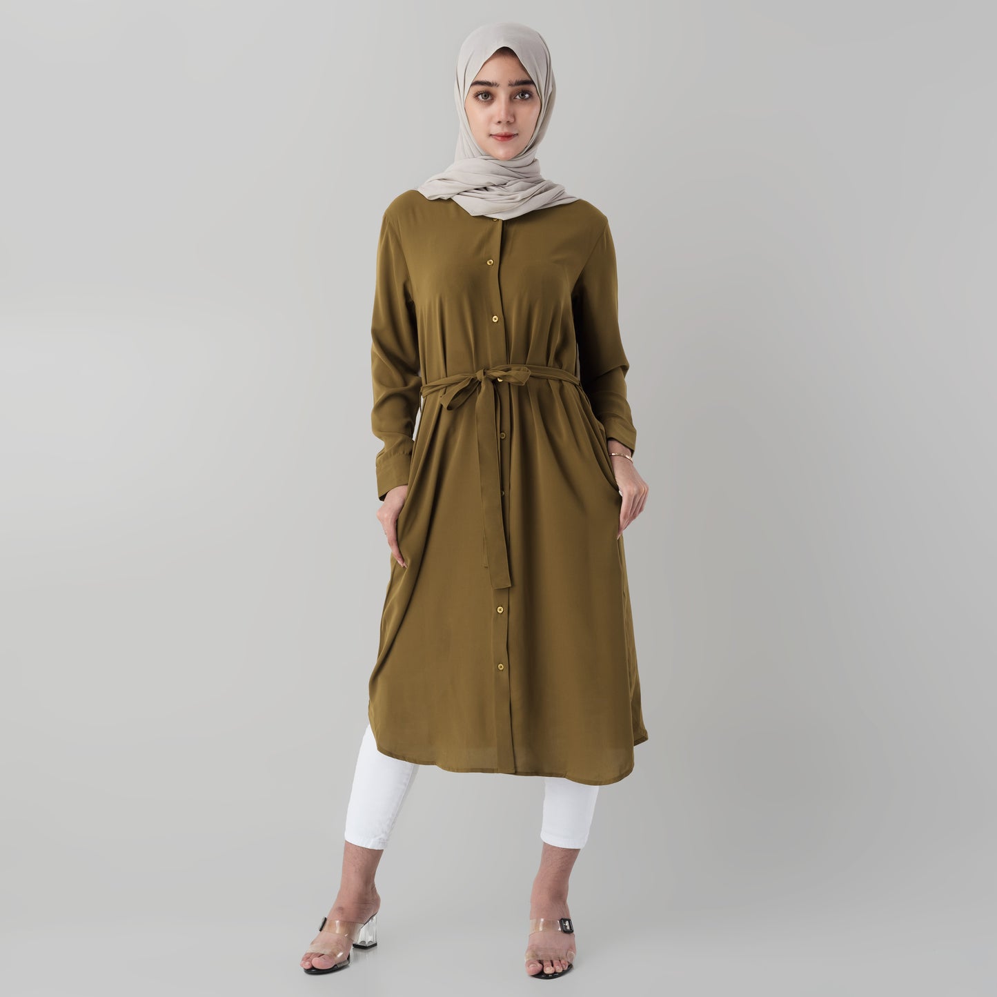 Benhill Yena Dress Tunik Wanita Mustard 874-39A0B
