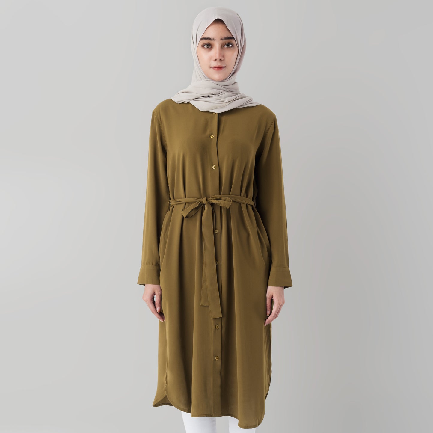 Benhill Yena Dress Tunik Wanita Mustard 874-39A0B