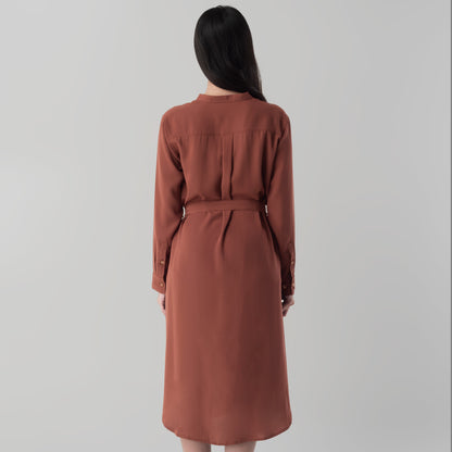Benhill "Yena" Dress Tunik Wanita Terracotta 873-3950B