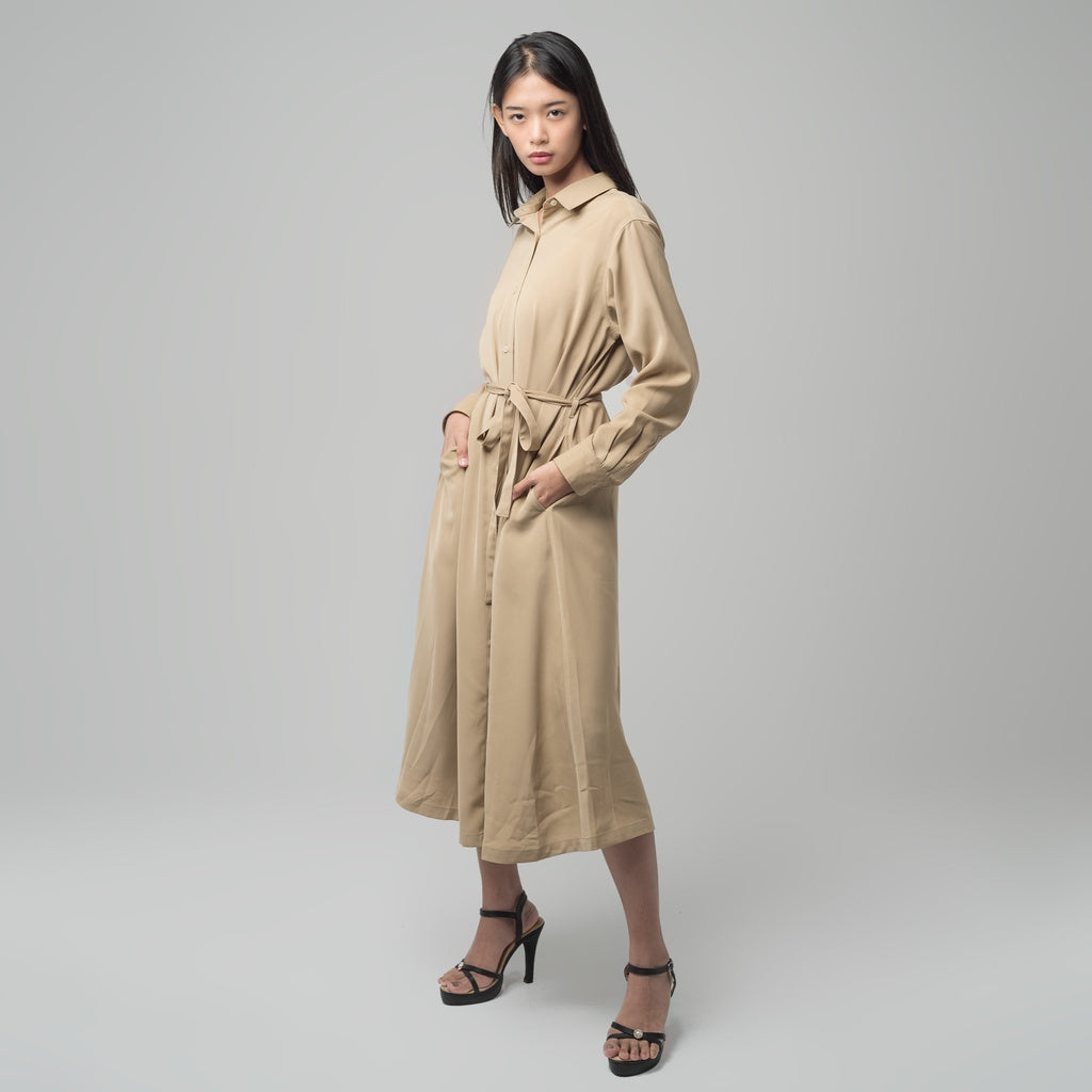 Benhill Dress Tunik Cotton A Line Cream A208-2991J