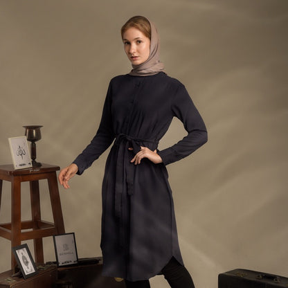 Benhill "Yena" Dress Tunik Wanita Navy 870-39G08