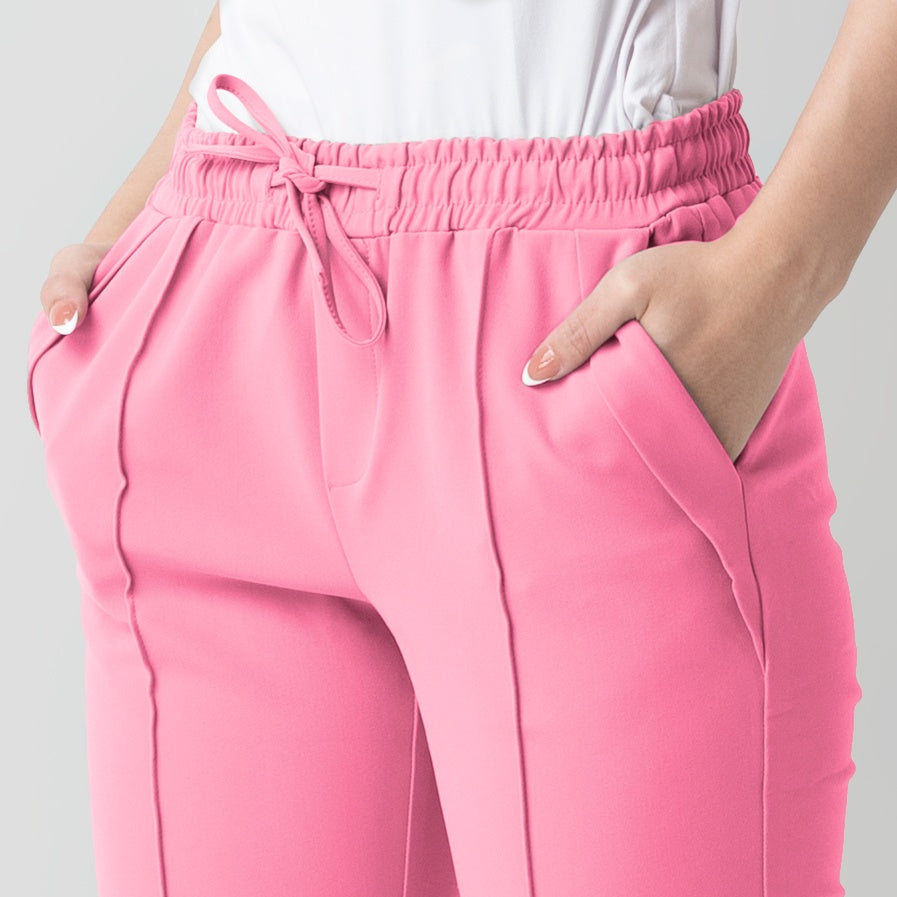 Benhill "Dalmi" Celana Wanita Pinggang Karet Pink 936
