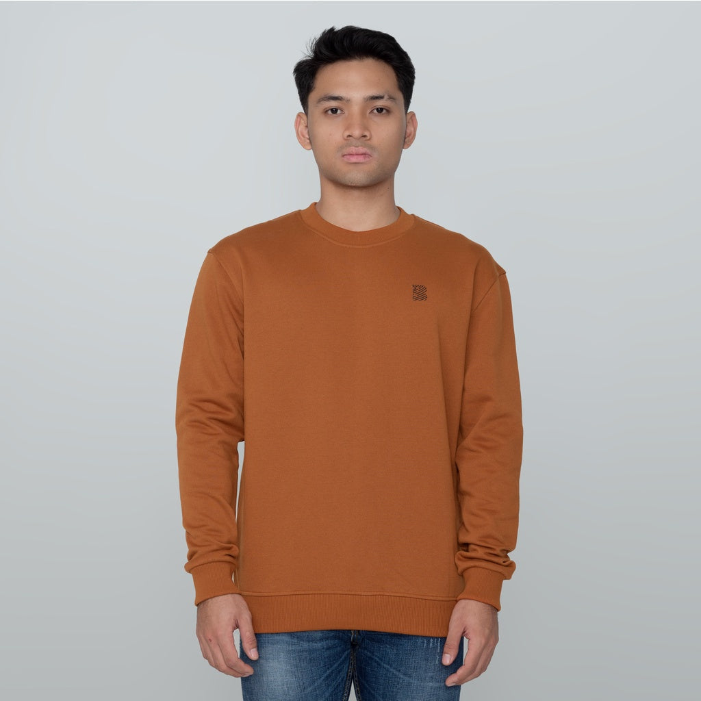 Benhill Sweatshirt Crewneck Coklat A43-29550