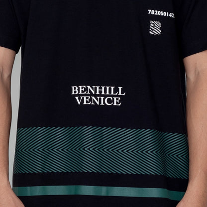 Benhill T-Shirt Oversize Fit Hitam A07-29268